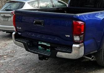 Toyota Tacoma 2022 OEM Chrome Bumper End Caps Pair of 2 OEM 1