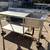 Stainless steel table with sink 2 thumbnail