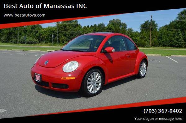 2008 Volkswagen NEW BEETLE S LOW MILES - $6,999 (MANASSAS)63616443770755120