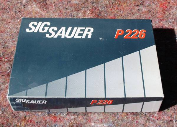 Manual for Model P226 and box only. 1