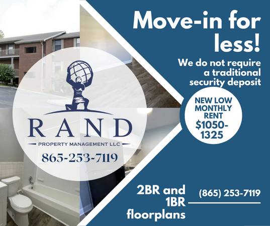 $1,050 / 1br - 650ft2 - 5..4..3..2..1...¡Así de rápido se agotan! ¡Aprovecha tu apartamento de una habitación hoy mismo! (Knoxville)63815694937219121