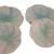 Set of 4 TARHONG Direct Flower-Shaped Melamine Dresser Plates 1 thumbnail