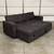 New Dark Brown Couch / Sofa Bed Sectional with Chaise (Can Deliver) 10 thumbnail