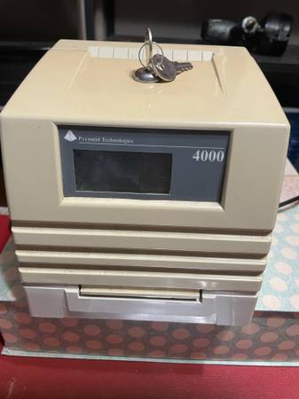 Electronic Time Clock 1
