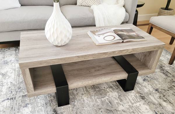 Block gray coffee table 1