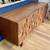 Vintage Mid Century Lane Brutalist Staccato Walnut Credenza 5 thumbnail