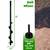 Auger Drill Bit for Planting 2 Pack with Soil Mixer – 1.6 x 16 Inch & 5 thumbnail