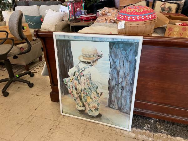 Alexandra framed poster picture signed by Susan Rios 1