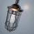 Steampunk Inspired Industrial style Wire Cage Bulb Floor Lamp 2 thumbnail