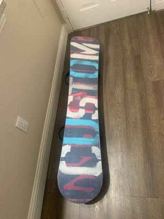 Burton custom snowboard size 163 1