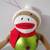 Sock Monkey Christmas Tree Holiday Ornament with Scarf 16 thumbnail