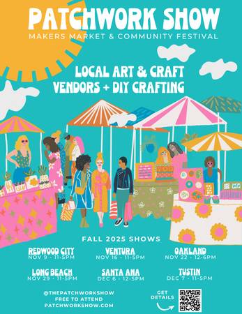 Support local artists & small businesses at Patchwork Show Nov. 9 1