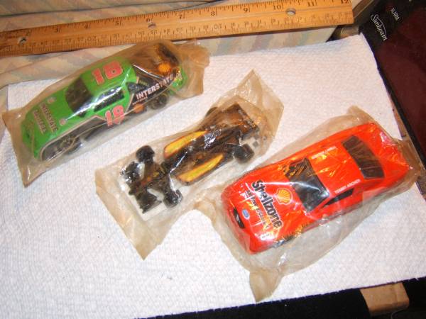 Set of 3 Shellzone Ford Mustang, Interstate Batteries/Shell & Rahal In 1