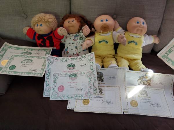Original Cabbage patch dolls 1