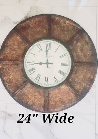 Wall Clock Metal 1