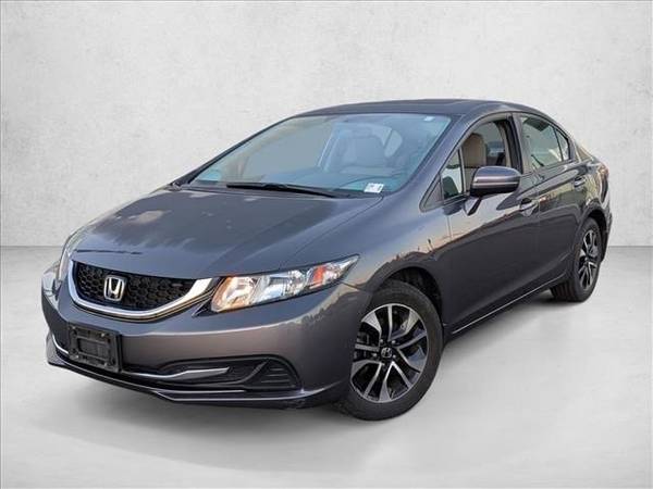 1 2014 Honda Civic Sedan  EX Sedan 1