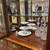 Antique Cherrywood Dining Table, Chairs and China Cabinet by Stanley F 7 thumbnail