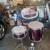 Drum Snare Floor Tom and Cymbals and Stands 2 thumbnail