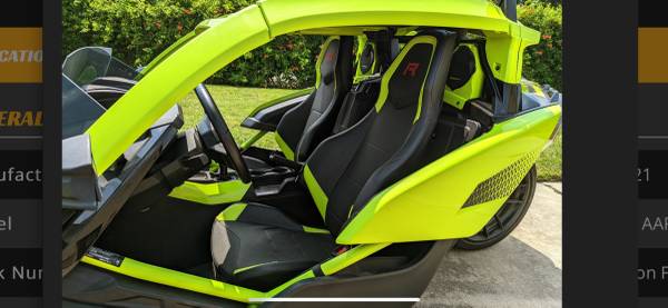 2021 SLINGSHOT R - $24,500 (Amarillo)62970102822659124