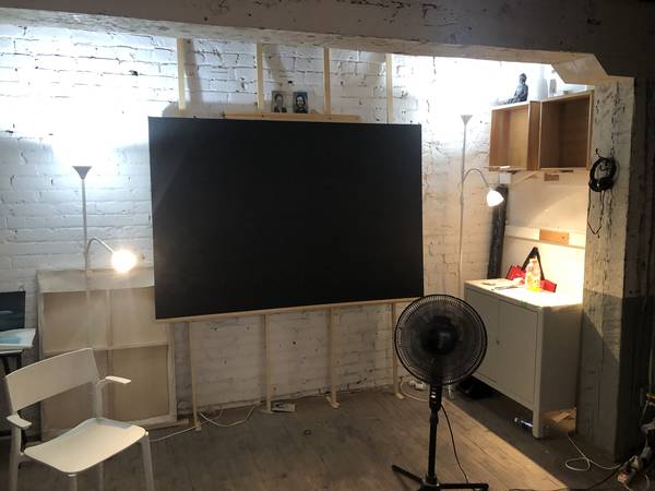 Artist space available in shared Mile End studio for August! 1