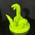 Dragon green 3Dprint 2 thumbnail
