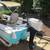 14.5 ft fiberglass Glastron open bow 2 thumbnail