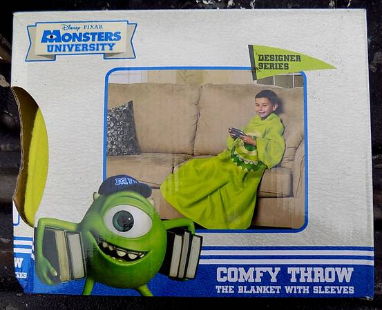 New Disney Monsters University Comfy Throw 1