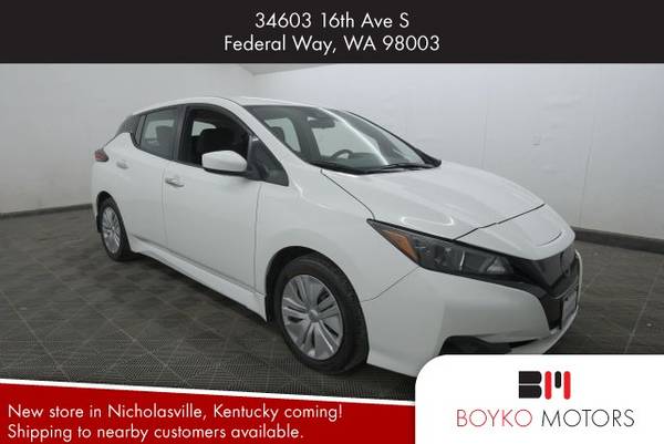 *2023* *Nissan* *Leaf* *S Hatchback 4D* 1