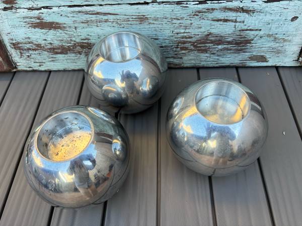 Sphere Candleholder Set 1