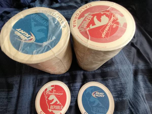 Classic Double-sided Bud/Bud Lt Coaster 1