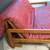Solid futon frame with thick topper 3 thumbnail