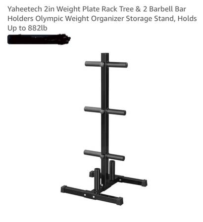 Weight rack - 2inches    - with barbell holder 1