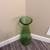 Large Tall Handmade Spanish Green Glass Vase 5 thumbnail