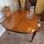Beautiful Mid-Century Dining Room Table & Upholstered Cane-Back Chairs 1 thumbnail