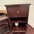 Dark brown side table 2 thumbnail