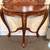 SWEET VINTAGE DEMI LUNE HALL TABLE WITH MIRROR AT CHARMAINES 2 thumbnail