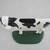 Vintage Hand Painted Cast Iron Dairy Cow Door Stopper 7" X 6" 4 thumbnail