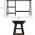Computer Desk With 2 Shelves by DLand Home Furniture 3 thumbnail