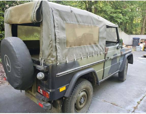 1987 Mercedes-Benz G Wolf 240GD Diésel 4x4 - $36,000 (Cary)63470078563843121