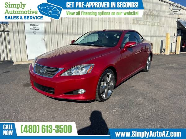 2010 Lexus IS 250C 250 C 250-C  FOR ONLY $9,995! 1