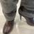 Cole Haan Brown Leather and Grey Boots 2 thumbnail