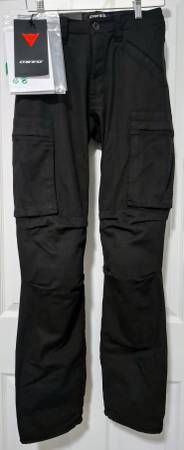 Dainese Combat Tex Motorcycle Pants, Men's 29 Waist, NEW WITH TAGS!!!! 1