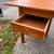 Mid Century Modern Danish Style Sliding Adjustable Desk 2 thumbnail
