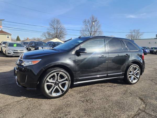 ASPECTO EXCELENTE 2013 FORD EDGE SPORT TÍTULO LIMPIO CARFAX LIMPIO FUNCIONA DE MARAVILLA - $7,999 (Riverview)63622114722051121