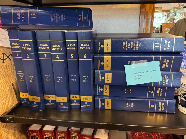 Set of Alaska Statutes 2024 1