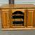 Solid Oak Stereo/Media Cabinet with Glass Door + Media Shelves 1 thumbnail