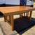 Vintage arts and crafts mission oak dining table 1 thumbnail