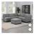 Bexley 6 Piece Modular Fabric Sectional Couch/Sofa 6 thumbnail