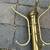 Barber shop style wall mount vintage brass coat / hat rack A16 7 thumbnail