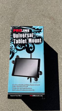 Tablet mount for mic stand NEW 1